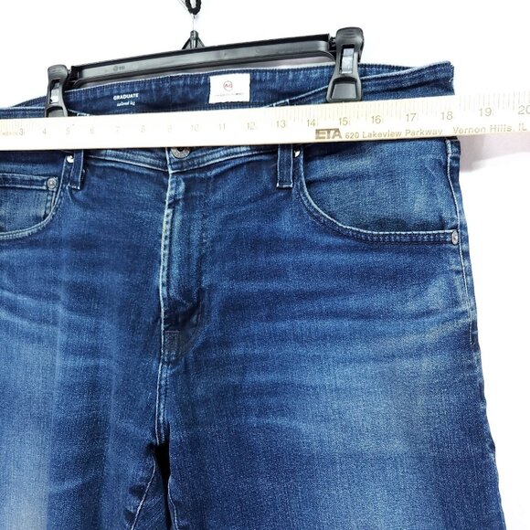 AG Adriano Goldschmied The Graduate Jeans Tailored Leg Men's 36 X 32 - Picture 3 of 13